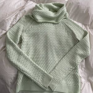 New York and Co Light Green Turtleneck